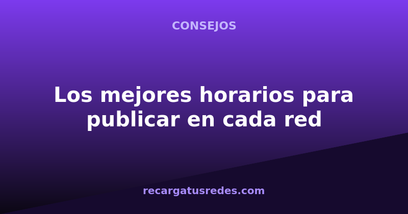 los-mejores-horarios-para-publicar-en-cada-red-social